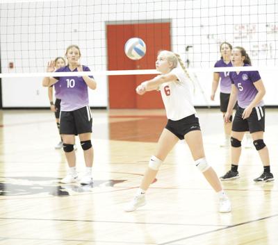 Tawas Area volleyball's Sophie Morand