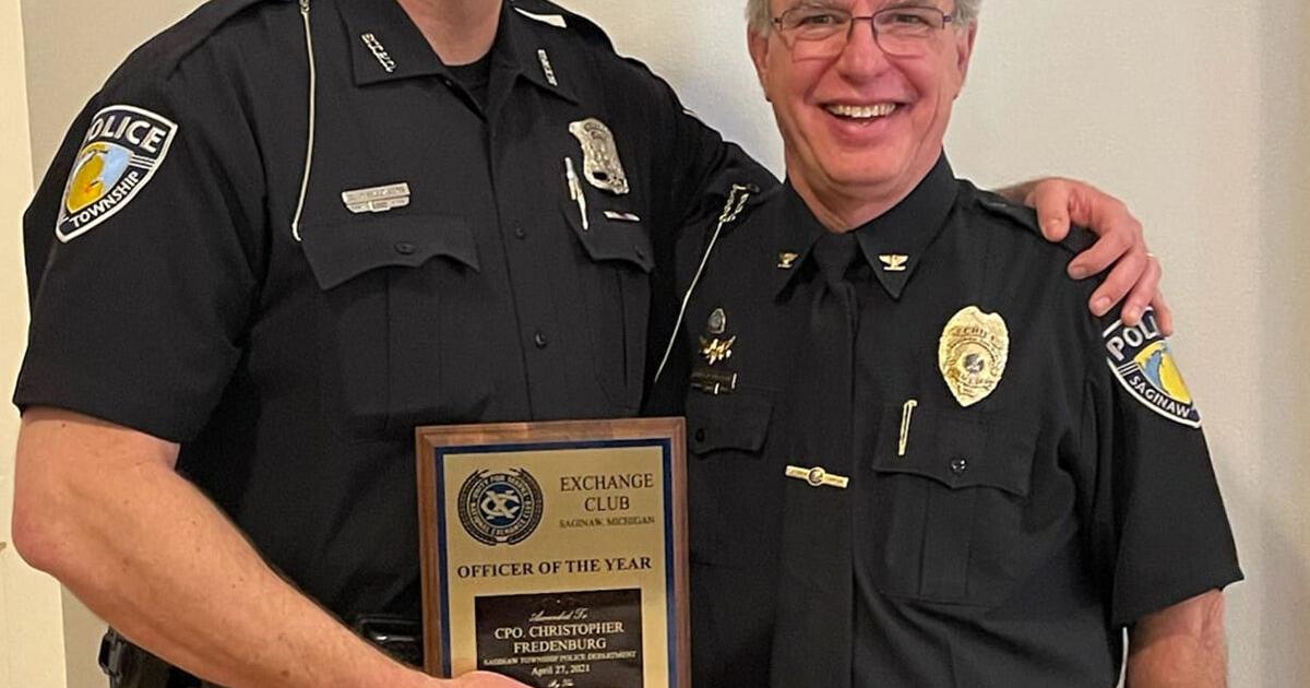 Oscoda graduate named police officer of the year | Entertainment ...