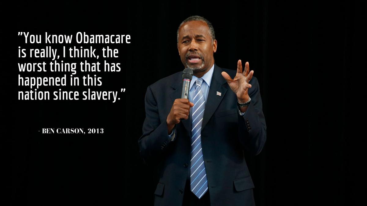 Ben Carson on Obamacare.