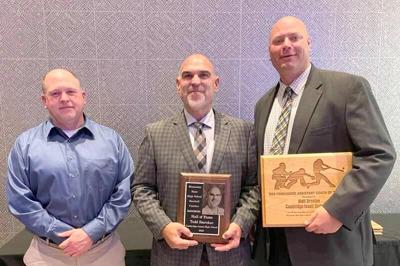 Former C-I baseball coach Smrekar recognized with double awards