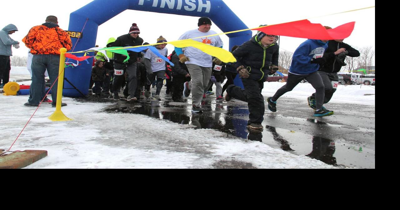5k participants plow through snow for cancer research | News | isanti ...
