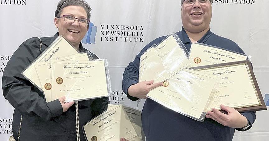 Star staff collects record breaking 10 MNA awards News isanti