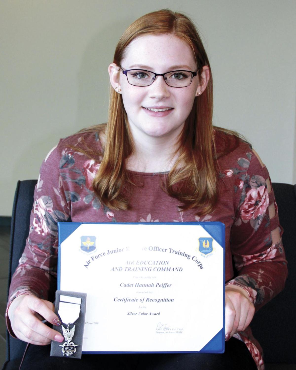 No Guts No Glory North Branch Jrotc Cadet Earns National Valor