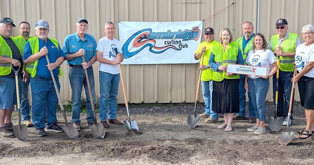 Cambridge Curling Club Ground Breaking News isanti