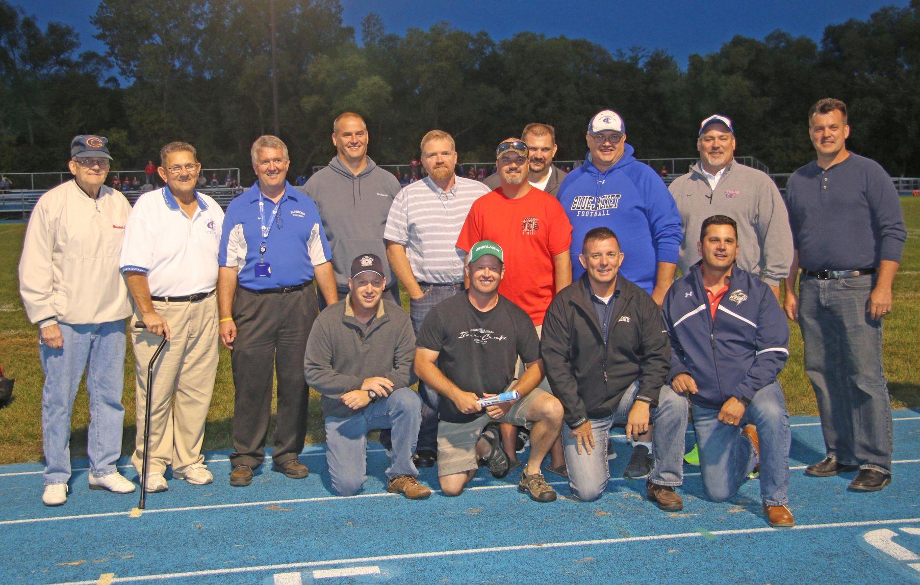 Honoring the first Bluejacket state football champs Sports isanti