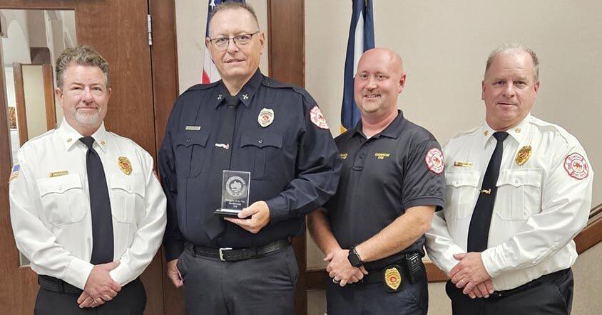 Firefighter of the Year award goes to Cambridge captain