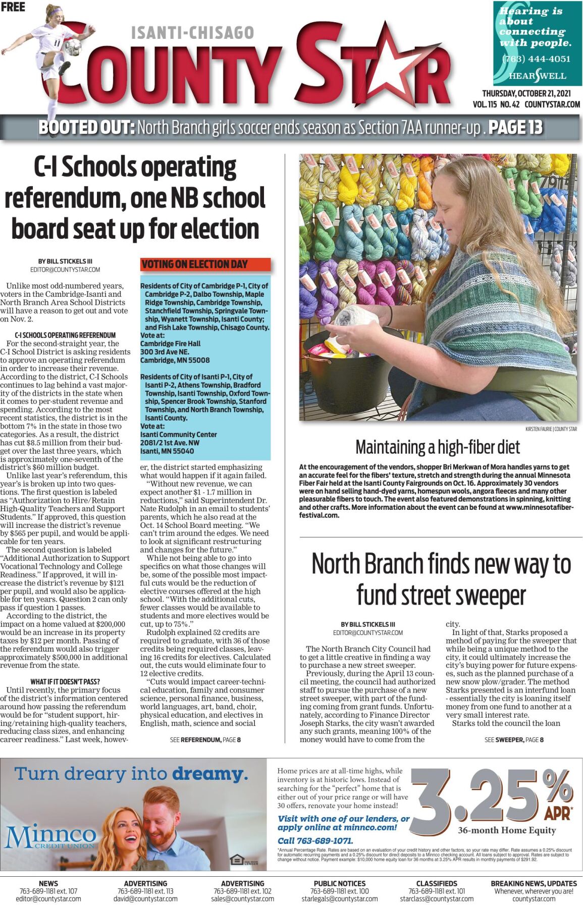 Isanti-Chisago County Star October 21, 2021 e-edition