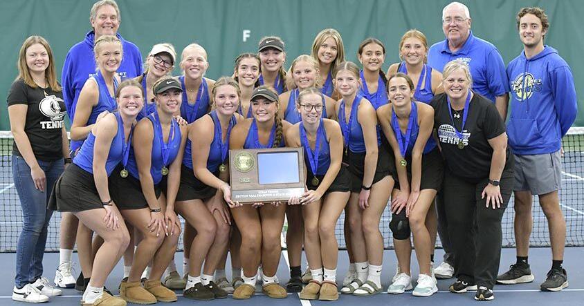 First Ever Jacket Jacket girls tennis win first-ever section championship | Local ...