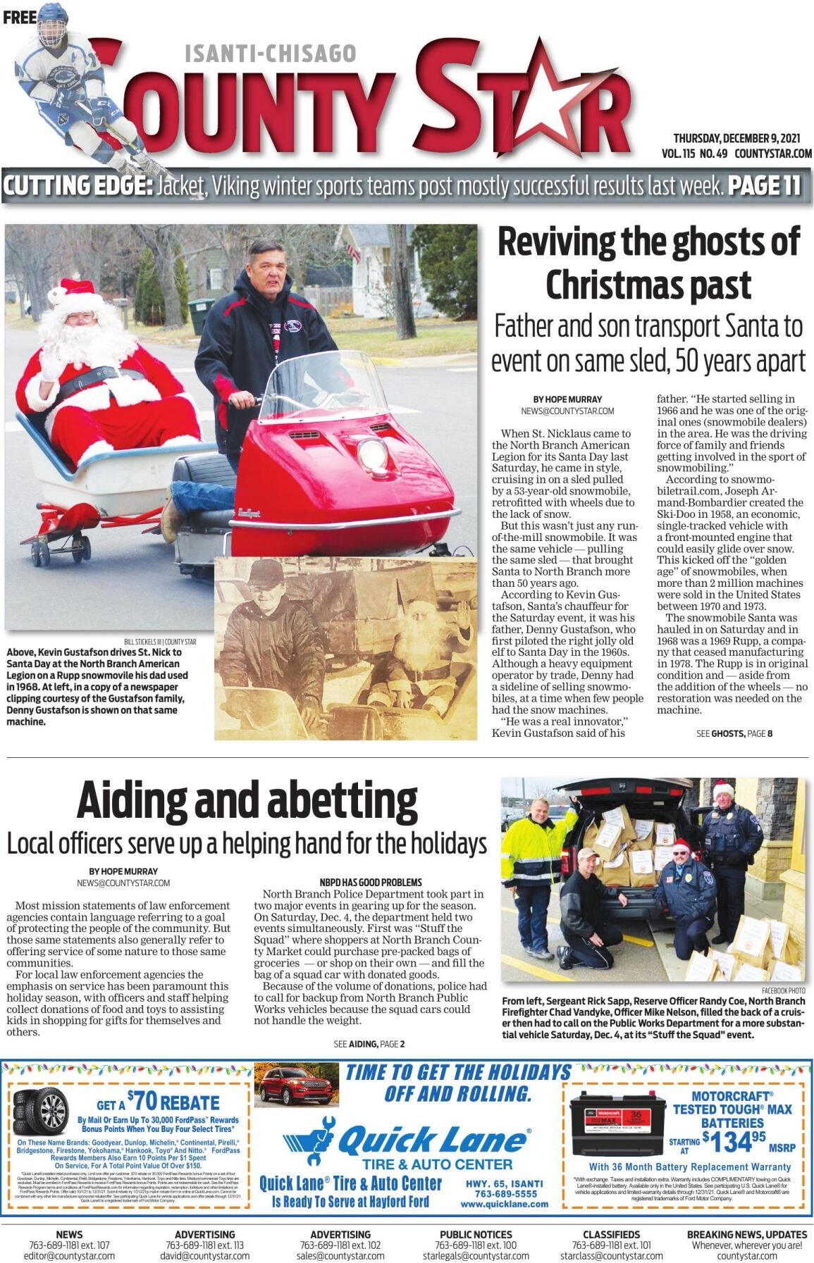 Isanti-Chisago County Star December 9, 2021 e-edition