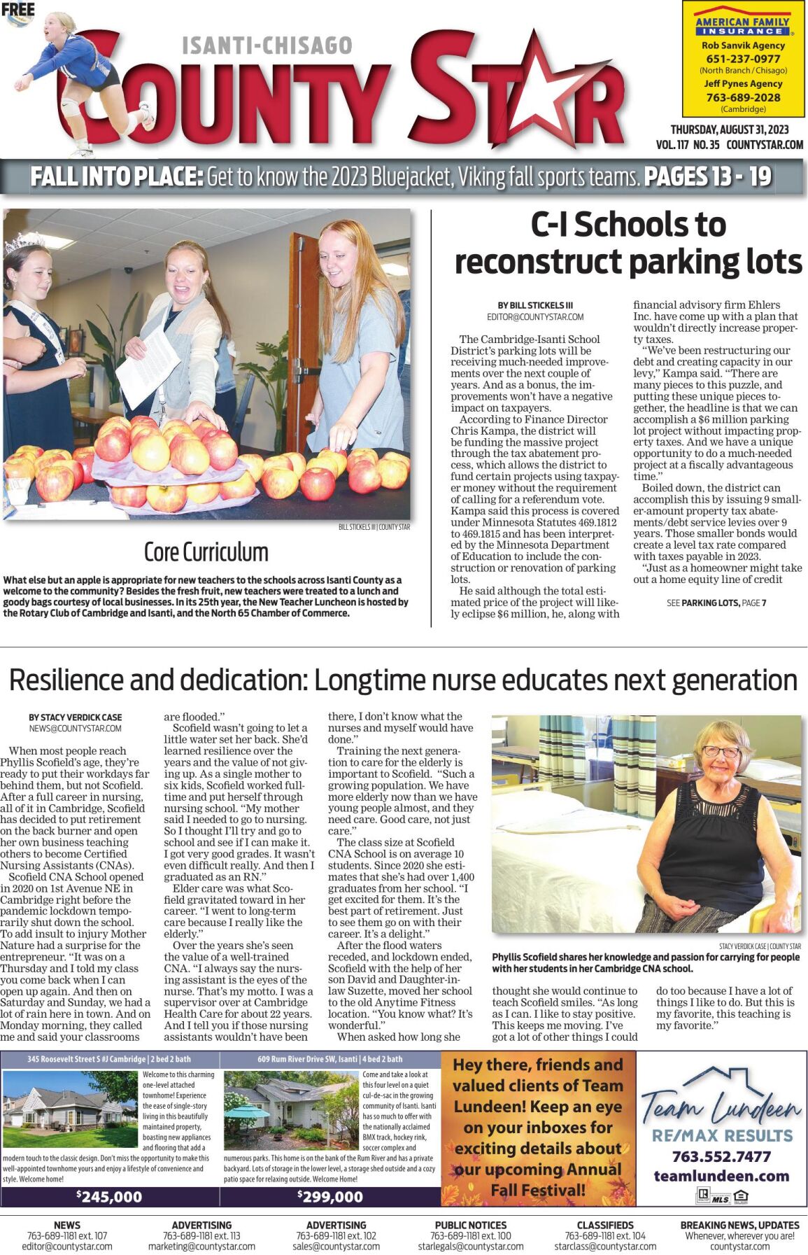 IsantiChisago County Star August 31, 2023 eedition EEdition