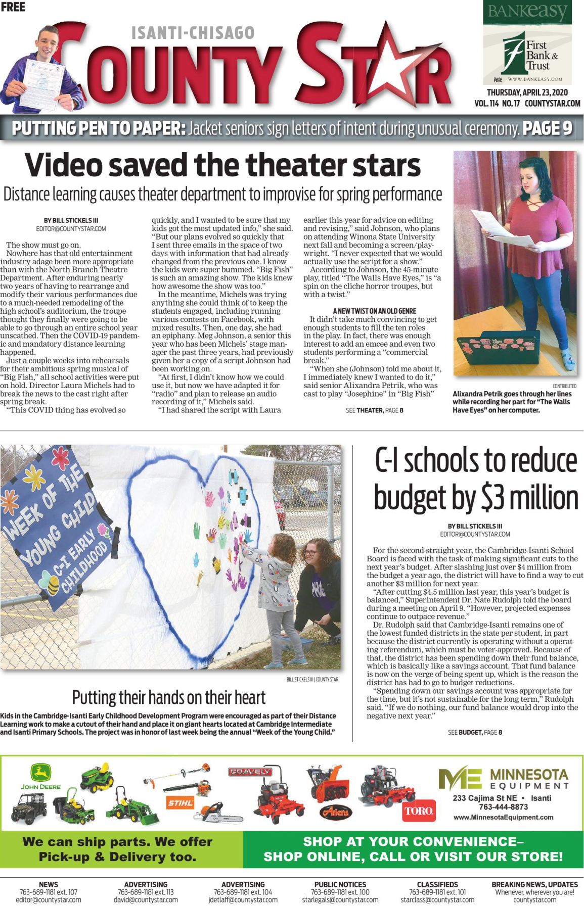 Isanti Chisago County Star April 23 2020 E Edition E Edition