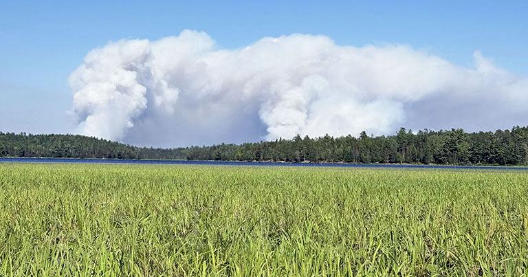 Pine City family experiences close call with Boundary Waters wildfires