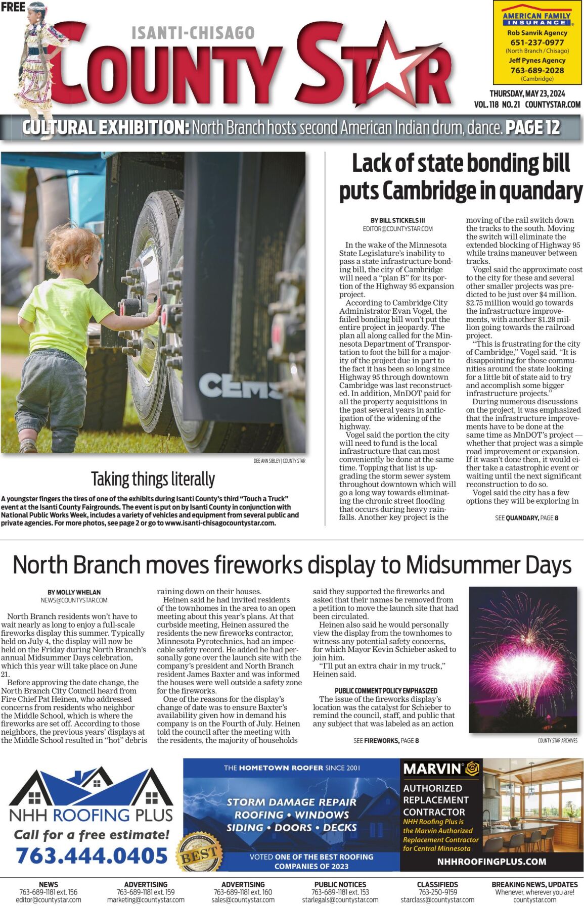 Isanti-Chisago County Star May 23, 2024 E-edition | E-Edition | Isanti ...