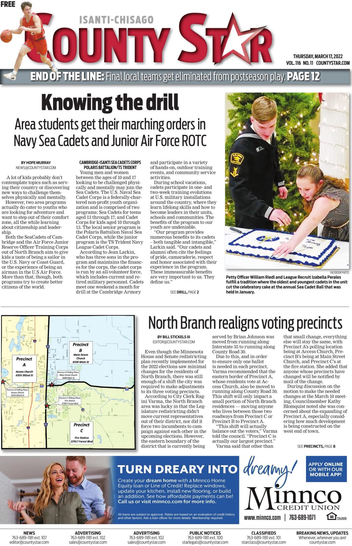 Isanti-Chisago County Star September 15, 2016 by Isanti-Chisago