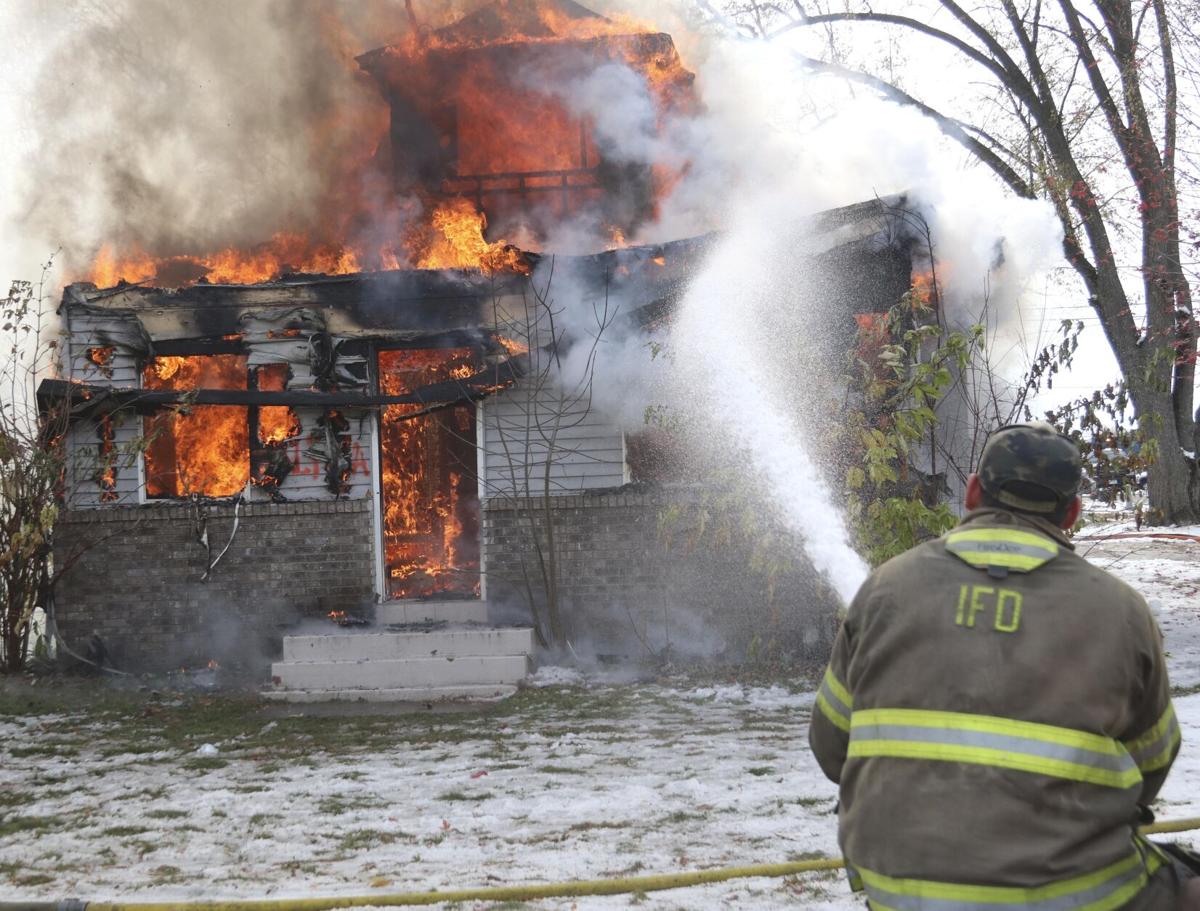 Two city-owned houses utilized for practice fires