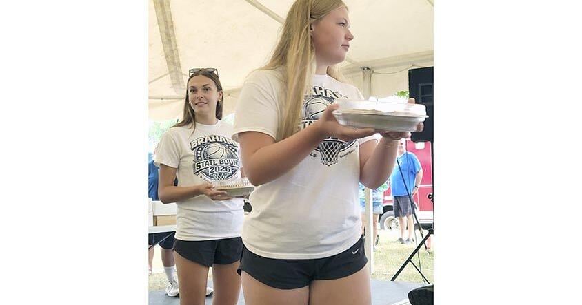 Braham Pie Day a huge success despite intermittent raindrops