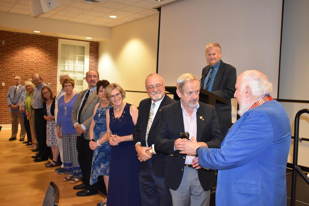 Passing of the gavel