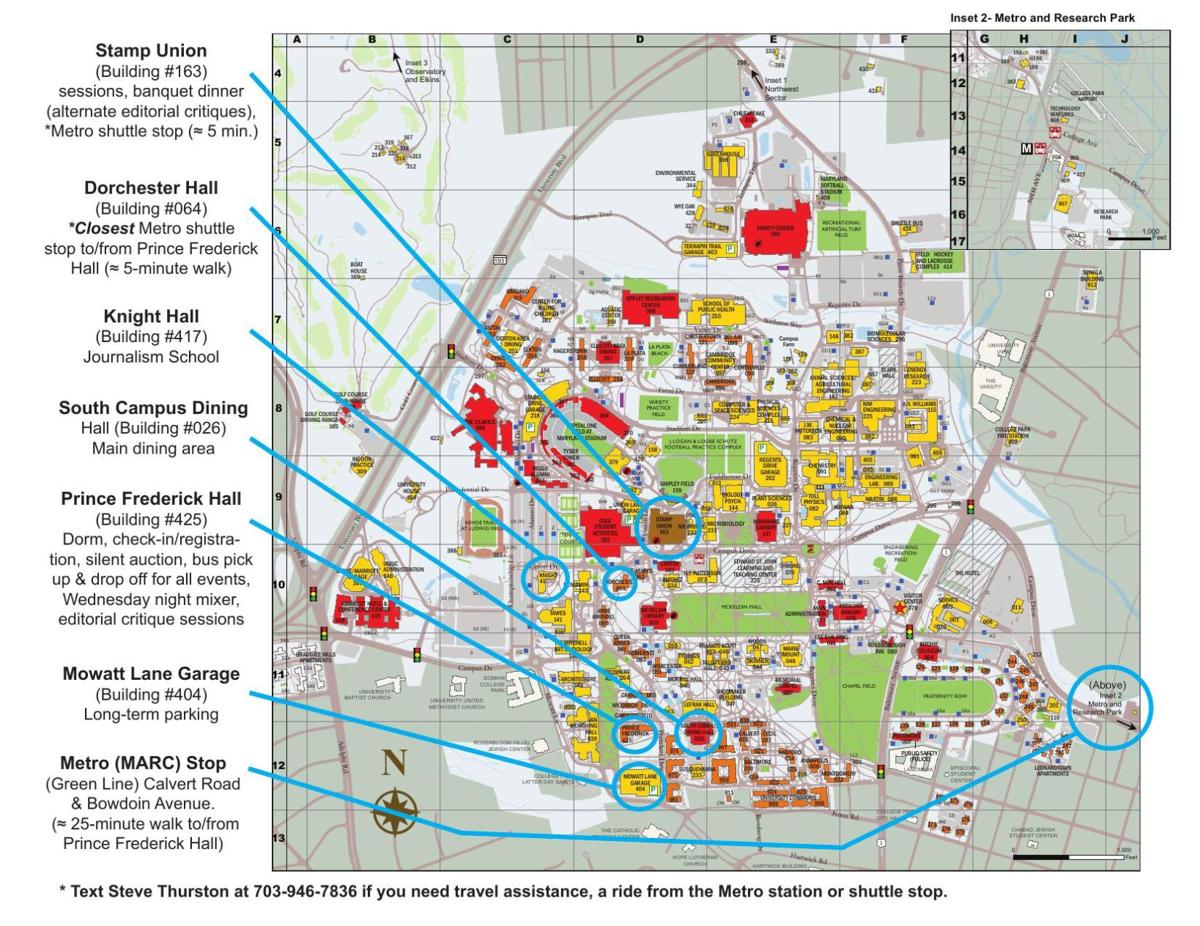 University Of Maryland College Park Map Iswne Org