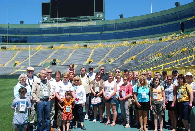 Taking the stadium tour