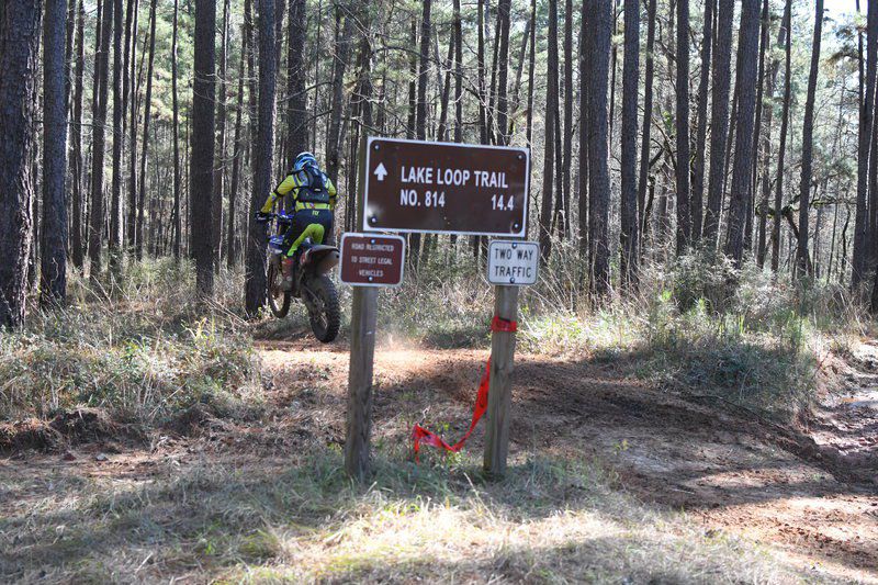 sam houston state park bike trails