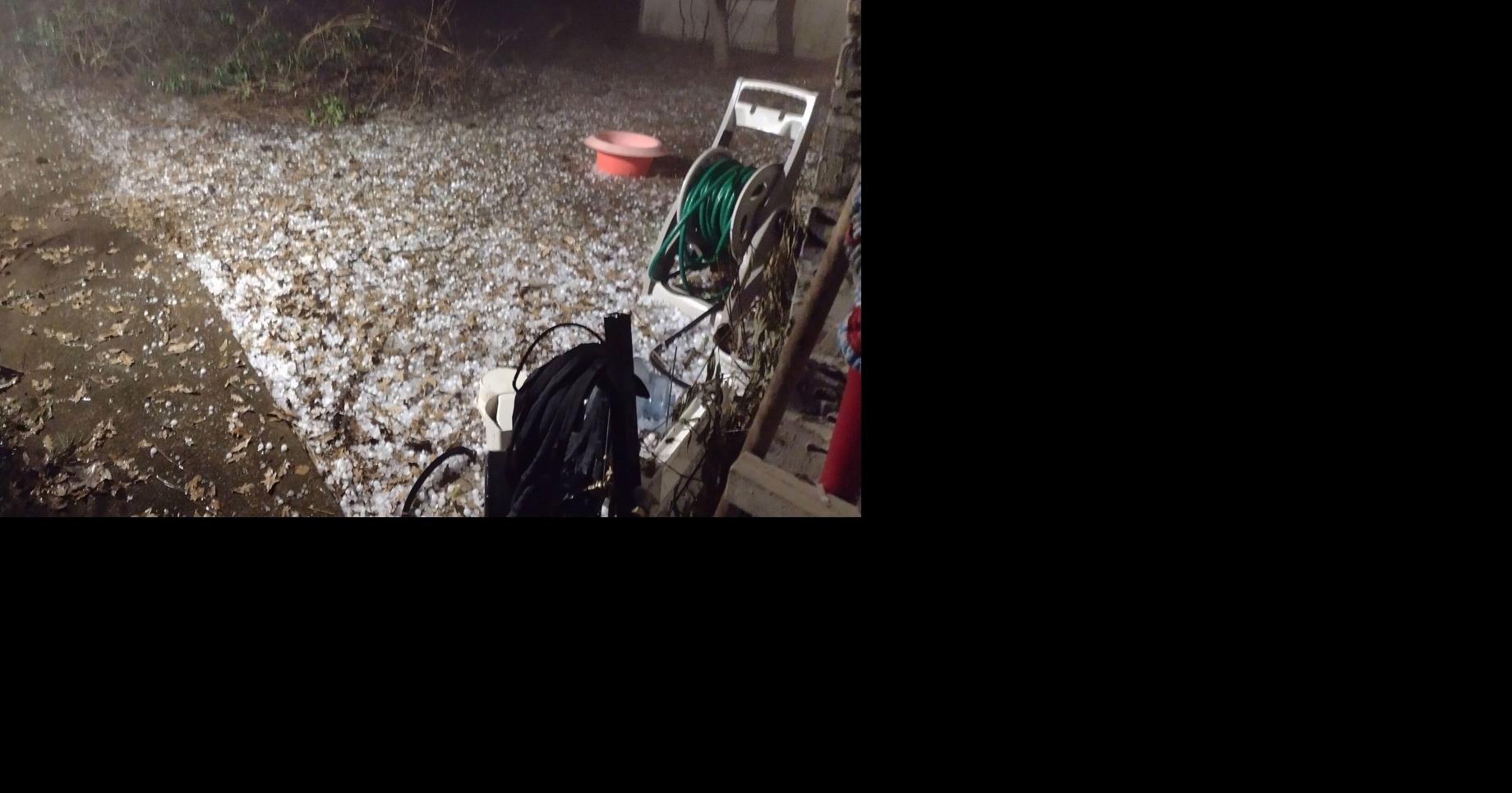 Cold front brings hail, damage City Of Huntsville