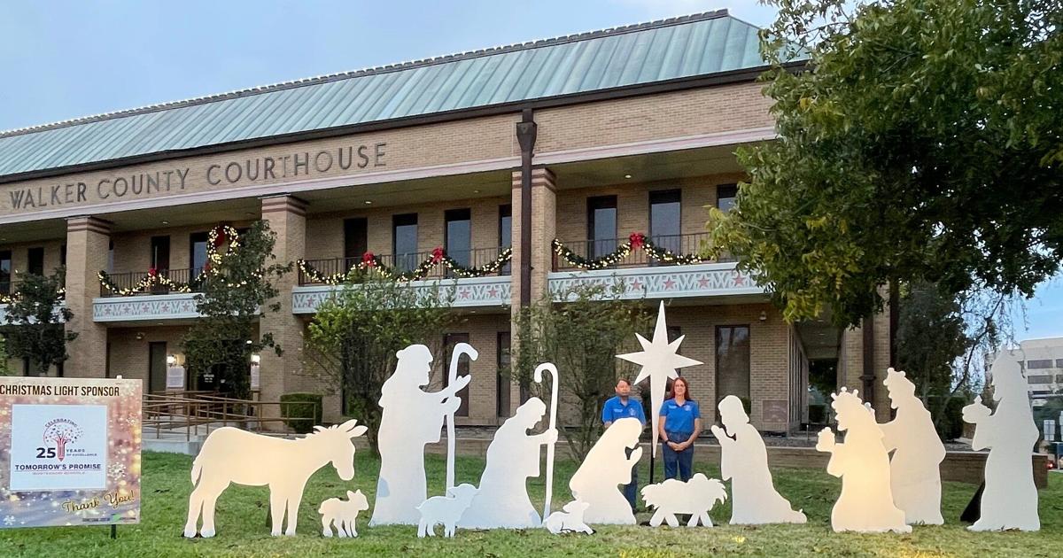 Holiday lights include locally made nativity scene | Gallery ...