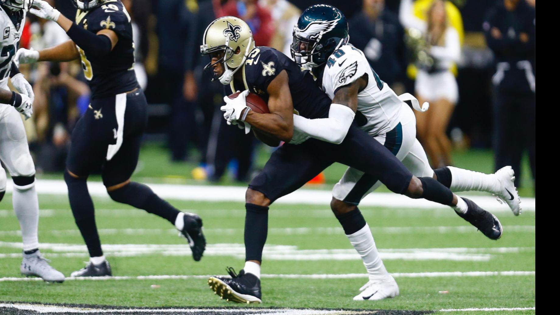 Saints rally past Eagles 20-14, will host NFC title game