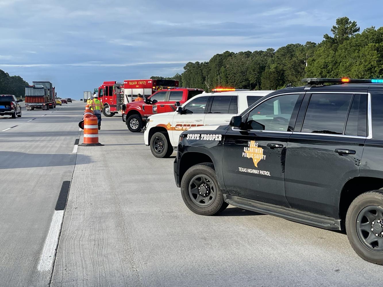 One dead after freeway crash near New Waverly News