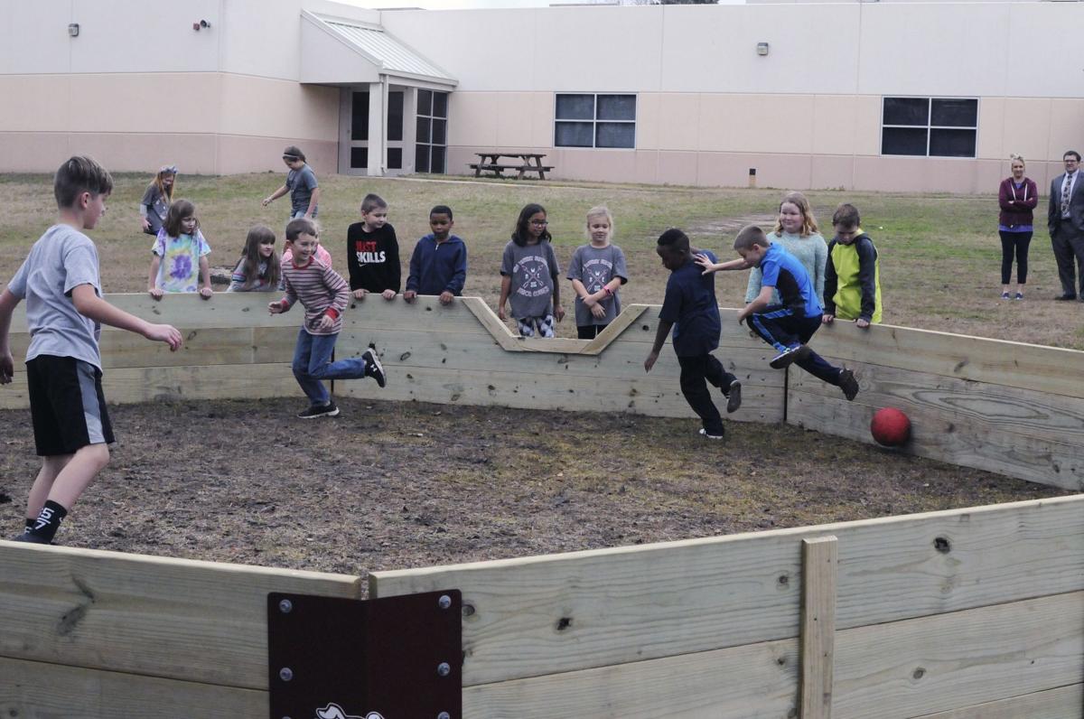 New Waverly Elementary gets new gaga ball pit Local News