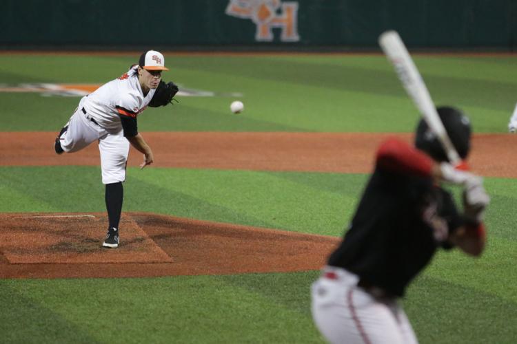 Clutch hitting, grinding pitching lead Bearkats to 94 victory over