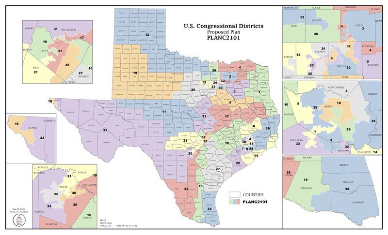 Proposed GOP map splits Walker County representation | Local News ...