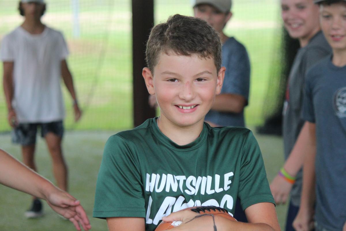 Campers hone skills, catch glimpse into AOA football program | Alpha
