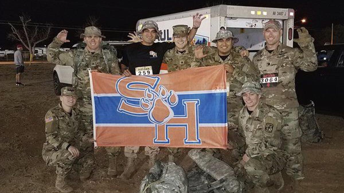 Shsu Rotc Students Run In Marathon Honoring Prisoners Of World War Ii Sports Itemonline Com