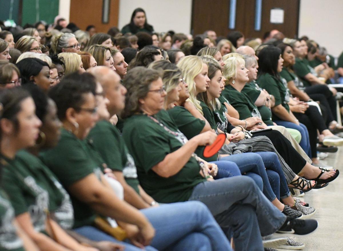 Huntsville school district employees tout improvement at annual