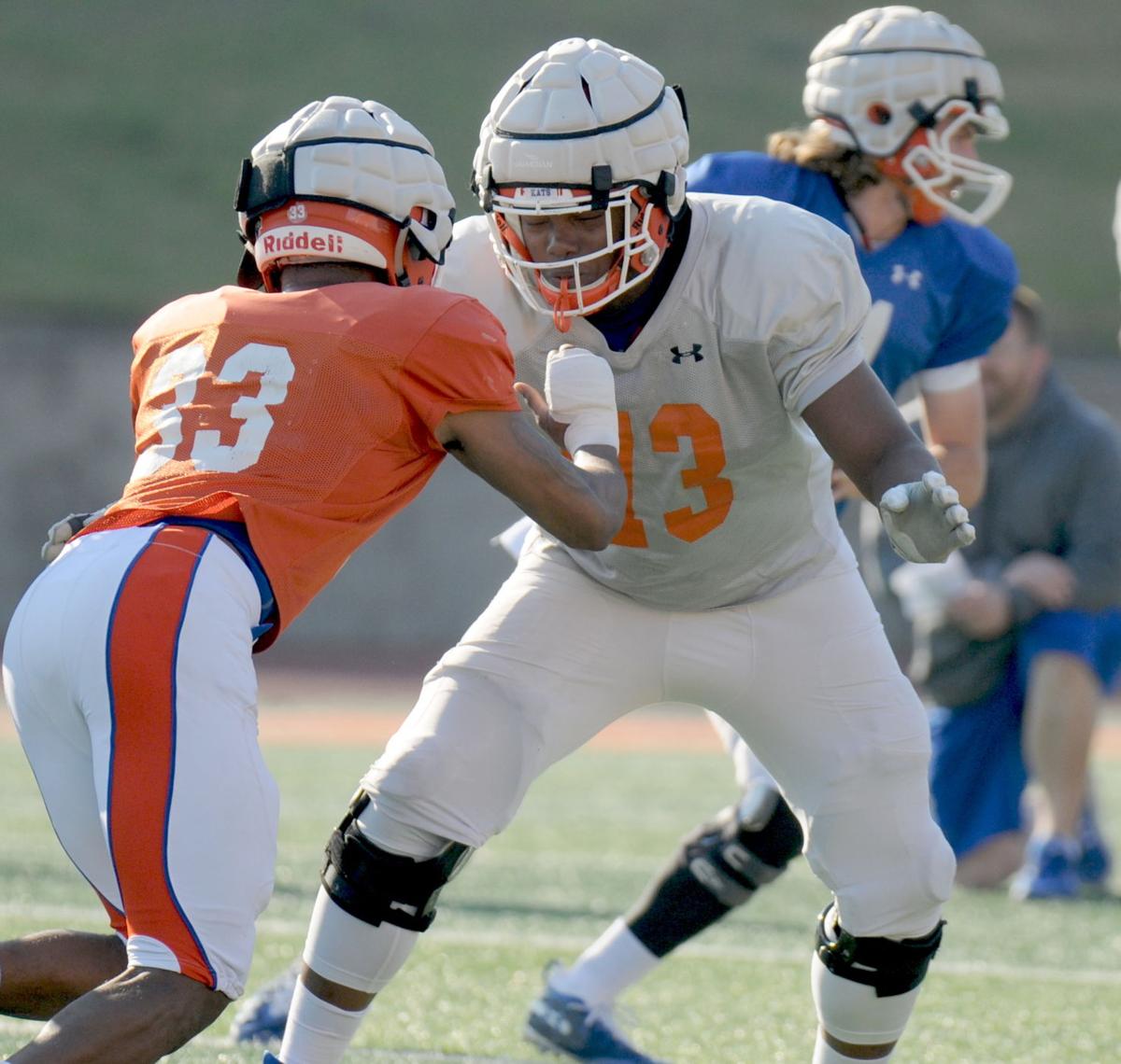 IN PHOTOS Sam Houston State Football Spring Practice 3/20