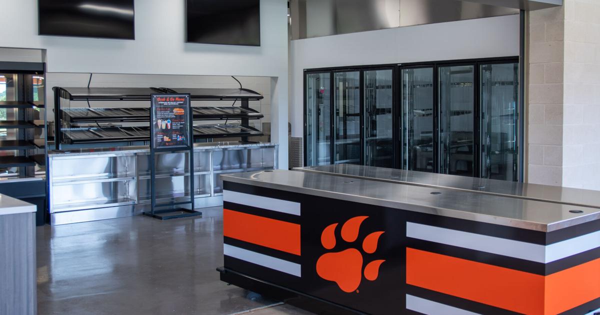 IN Sam Houston State University Unveils new pressbox