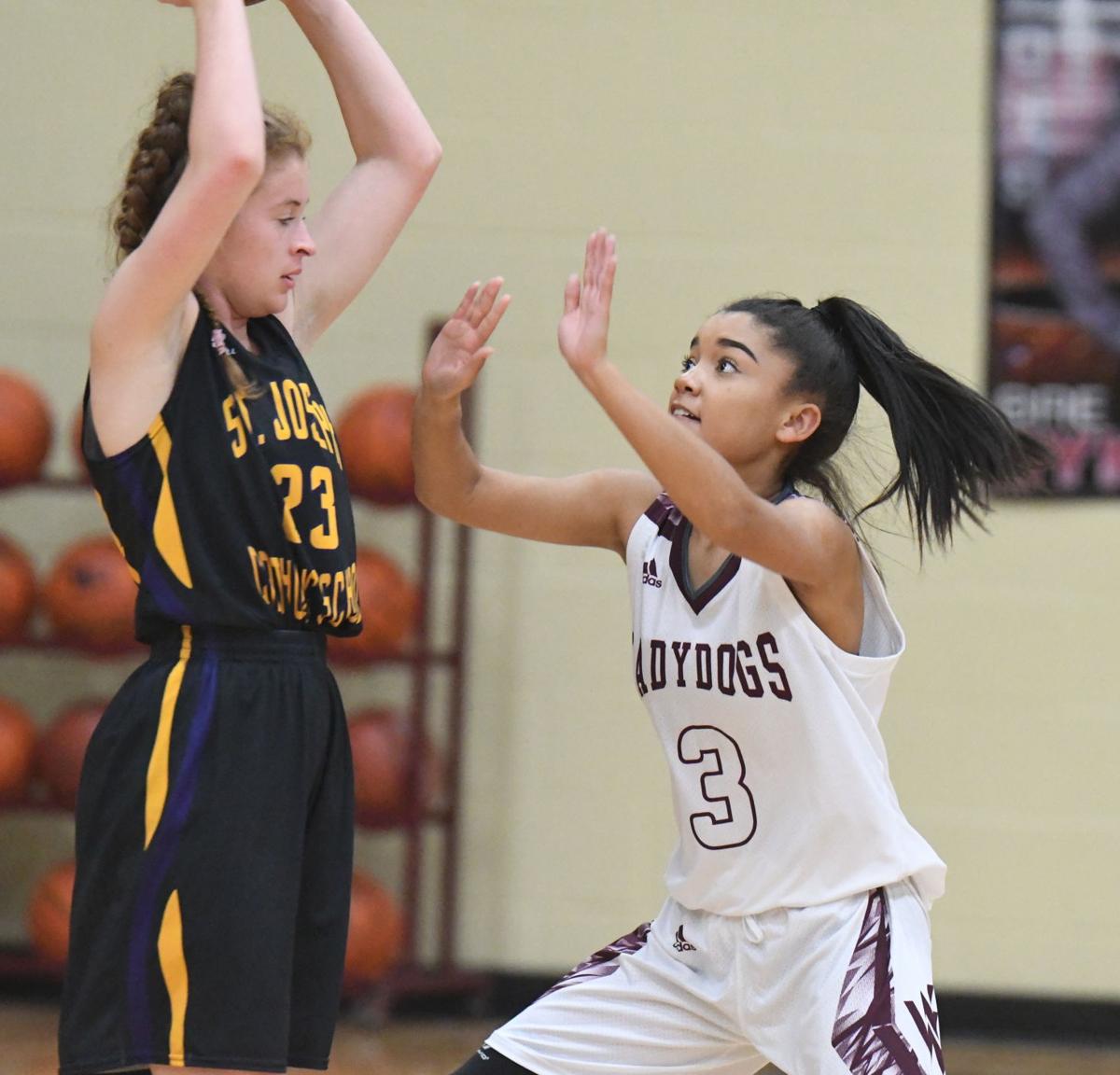 IN PHOTOS New Waverly girls basketball vs St. Joseph Multimedia