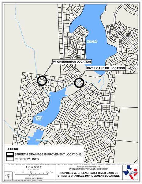 Huntsville plans $1.9M in flood-control projects at Elkins Lake
