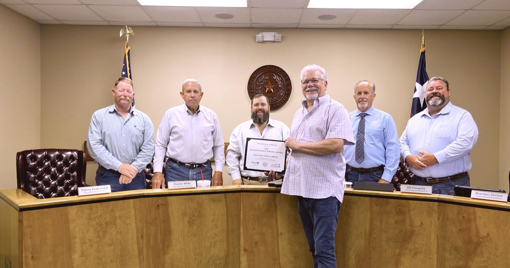 Collier presented honor by County - Vimarsana News