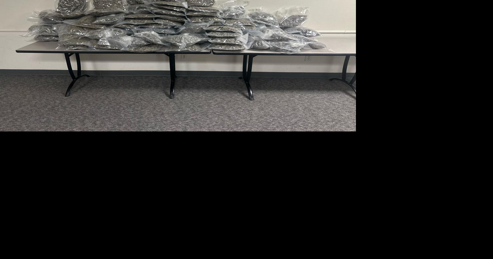 Traffic stop results in seizure of 95 pounds of marijuana | News ...