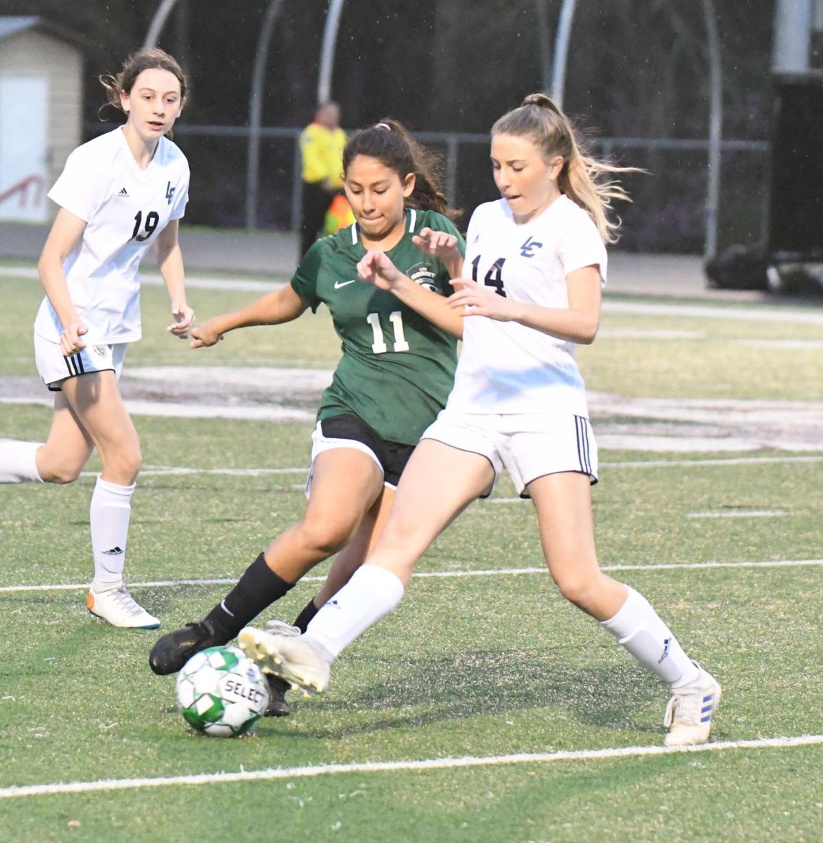 IN PHOTOS Huntsville girl's soccer vs. Lake Creek Multimedia