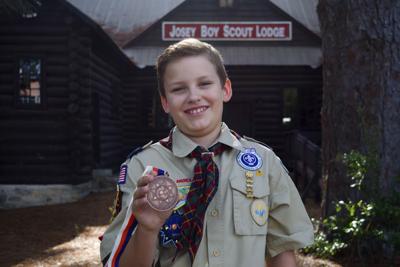 Scout makes history