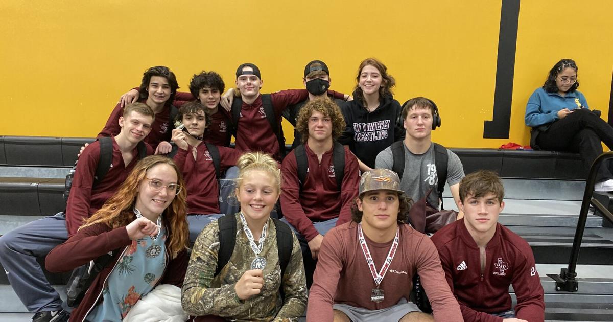 Bulldog Wrestling Brings Home Hardware New Waverly ISD Bulldogs Bulldog wrestling brings home hardware new waverly isd bulldogs