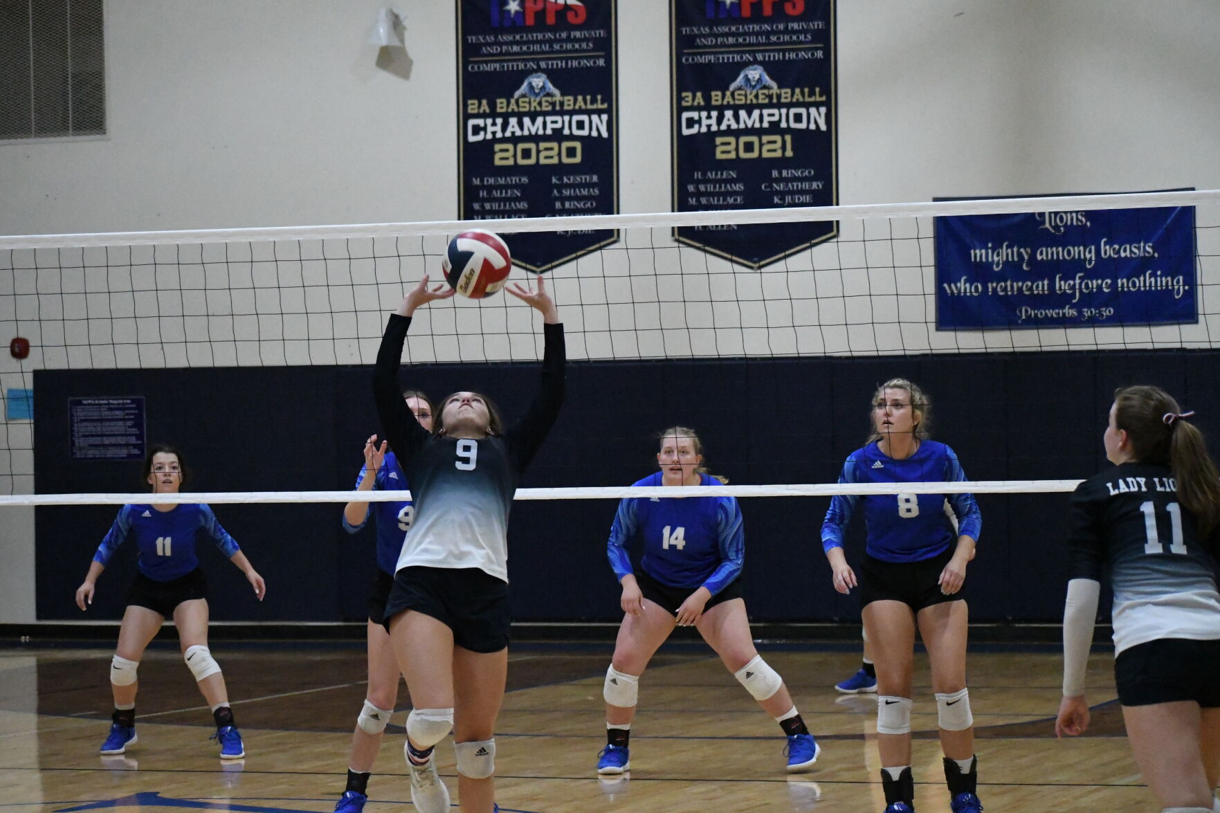 IN PHOTOS Alpha Omega Academy vs. Conroe Covenant volleyball