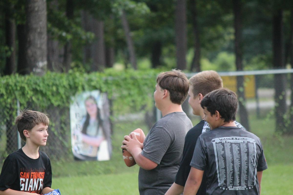Campers hone skills, catch glimpse into AOA football program | Alpha
