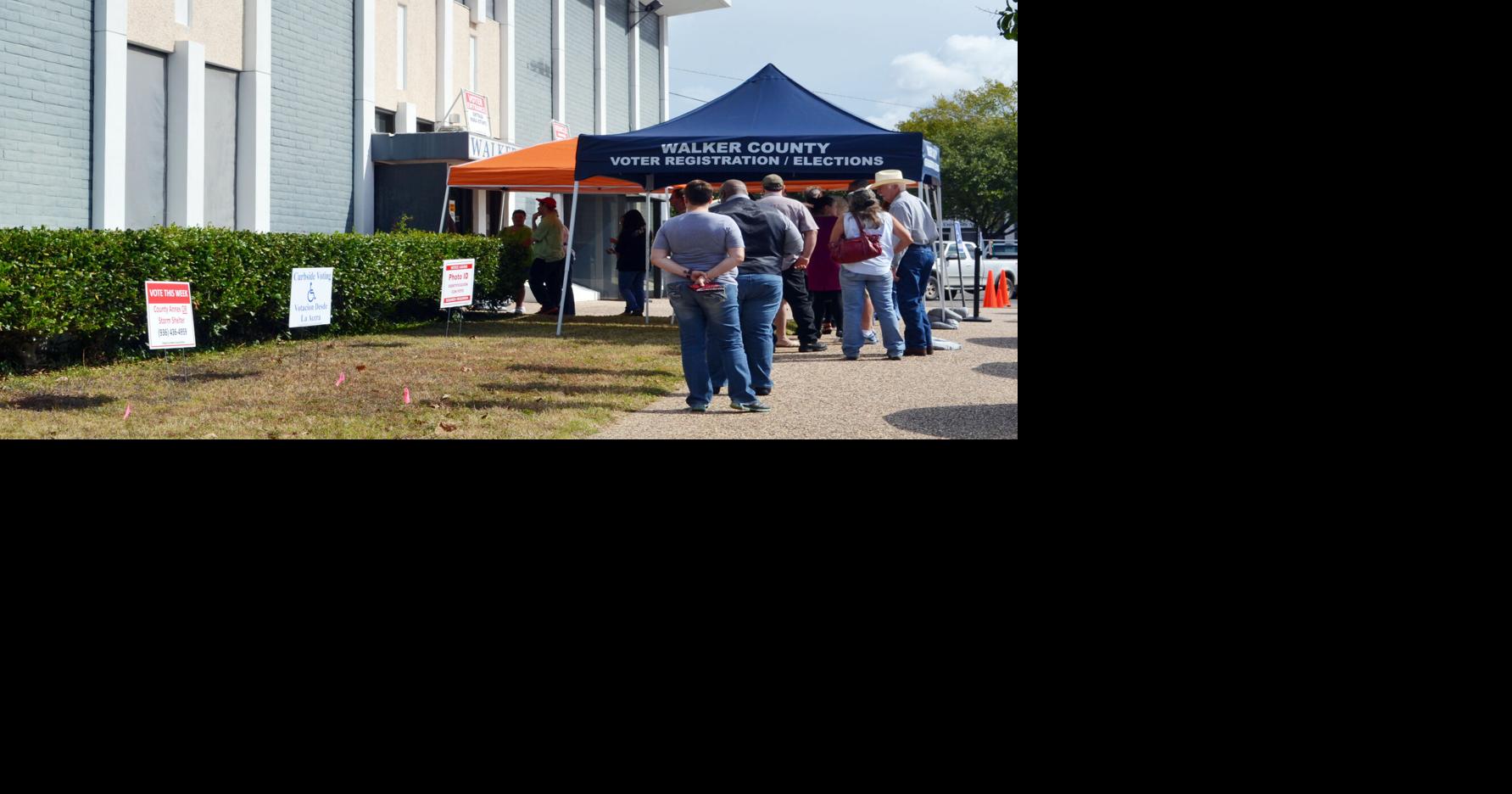 Early voting starts Monday in Walker County for Nov. 3 election | News ...