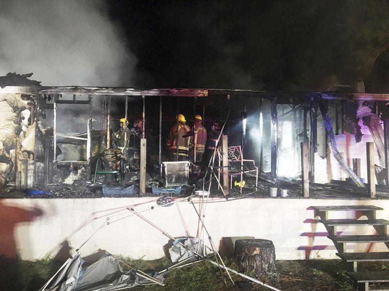 New Waverly residents escape burning home on Christmas morning Local