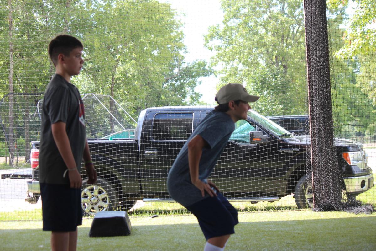 Campers hone skills, catch glimpse into AOA football program | Alpha