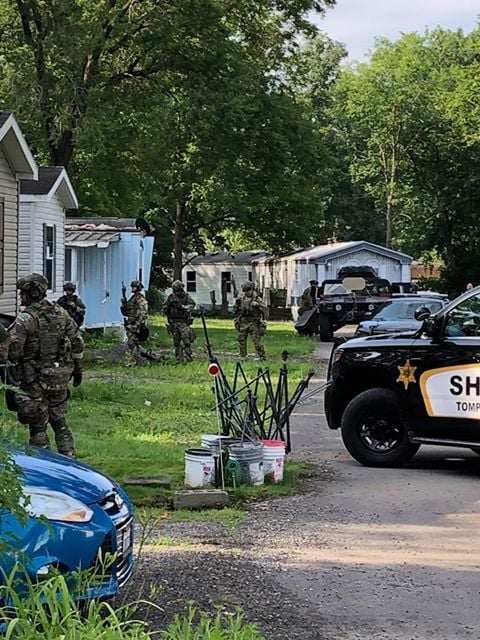 Stabbing in Hanshaw Village