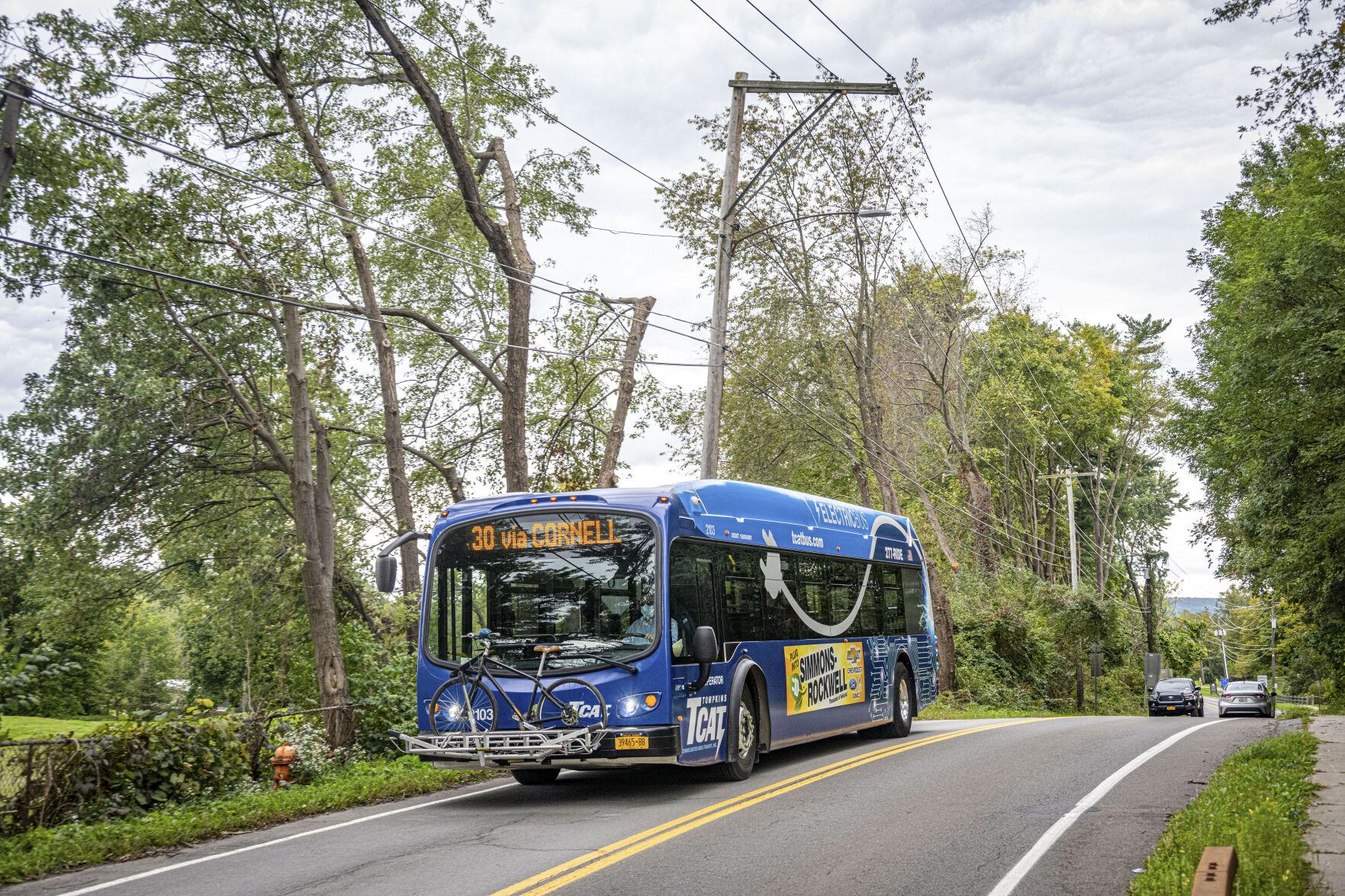 TCAT To Receive 8.7+ Million To Buy More Electric Buses For Ithaca